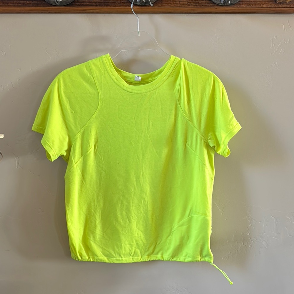 Lululemon Neon Yellow T-Shirt